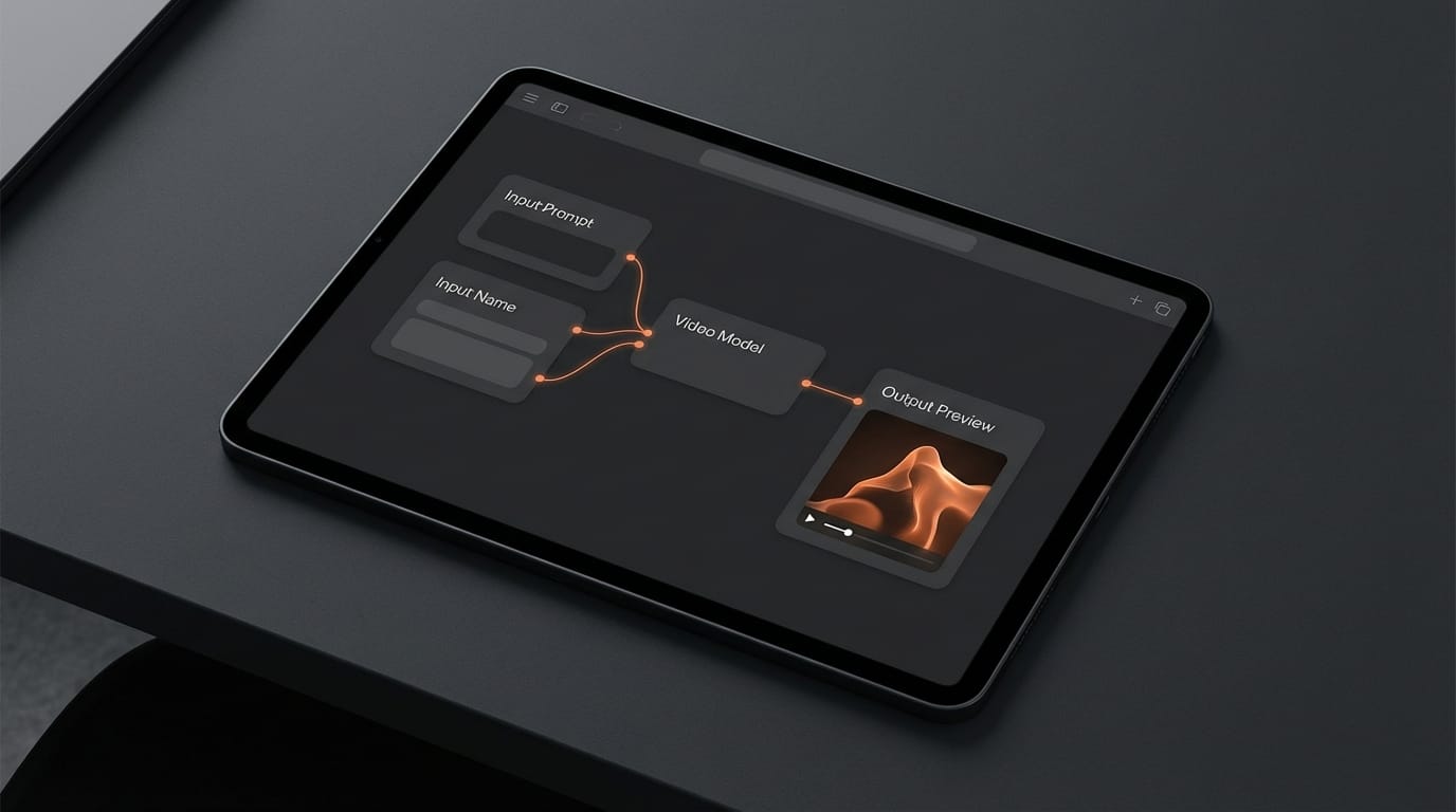 ComfyUI App View simplified interface for local AI video generation on RTX GPUs