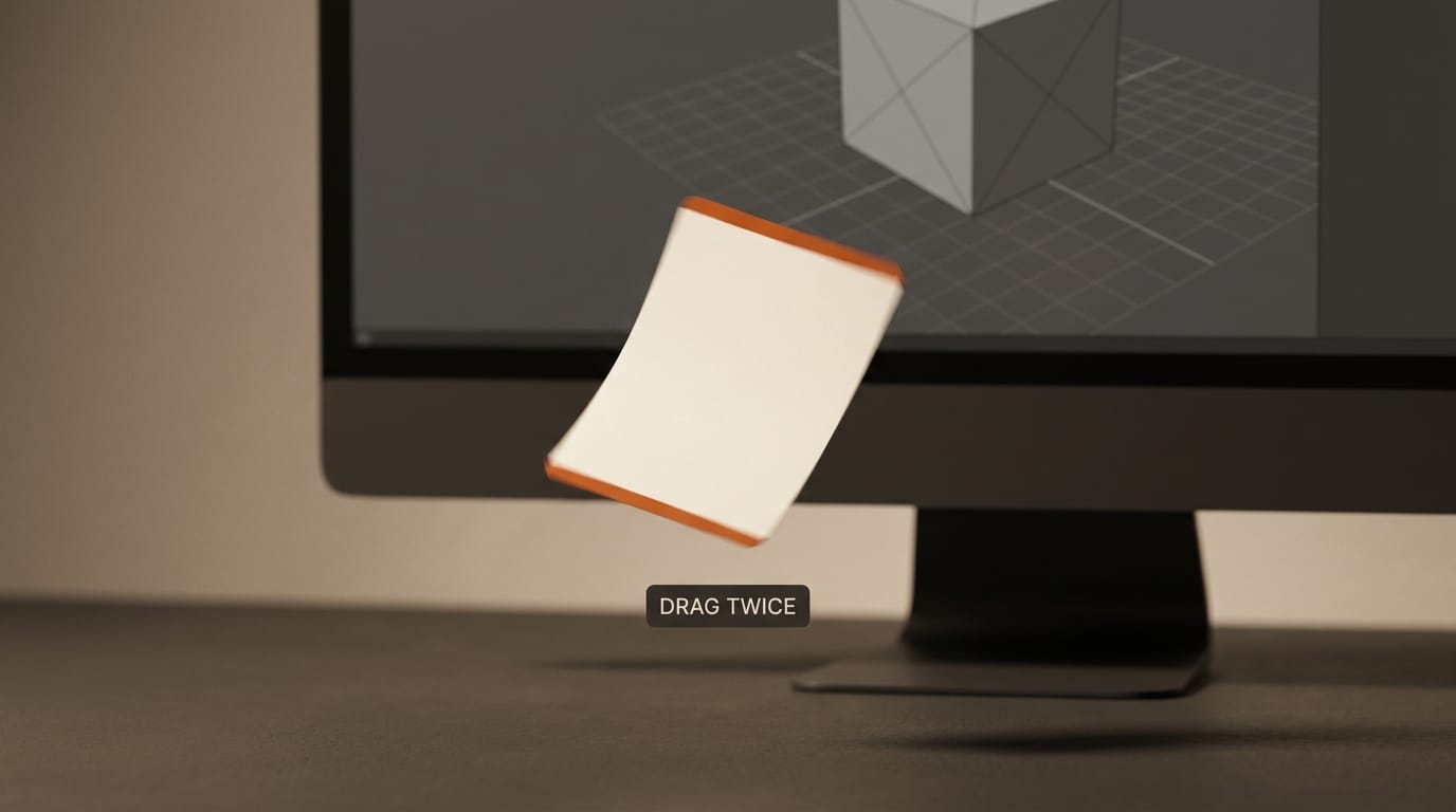Drag the install link from blender.org/lab/mcp-server twice into Blender