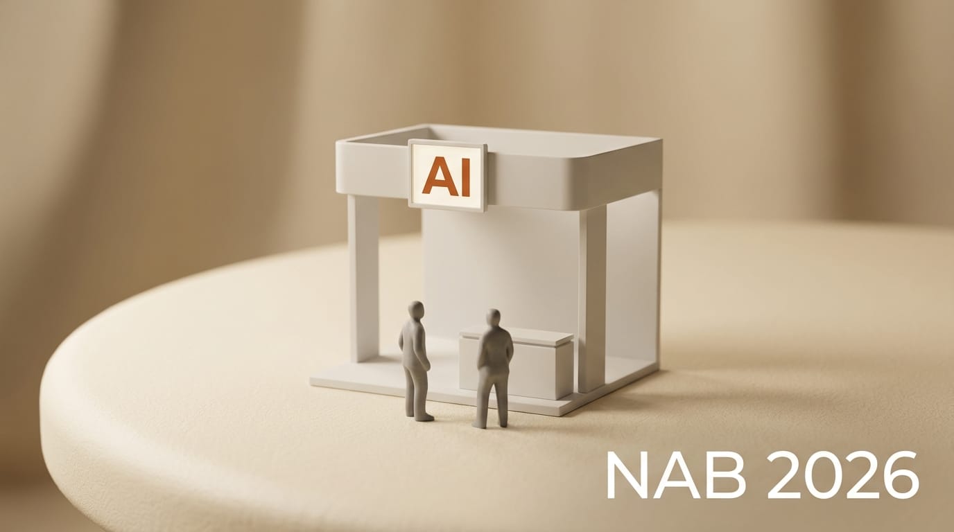 NAB 2026 show floor with AI Pavilion expansion and creative technology booths