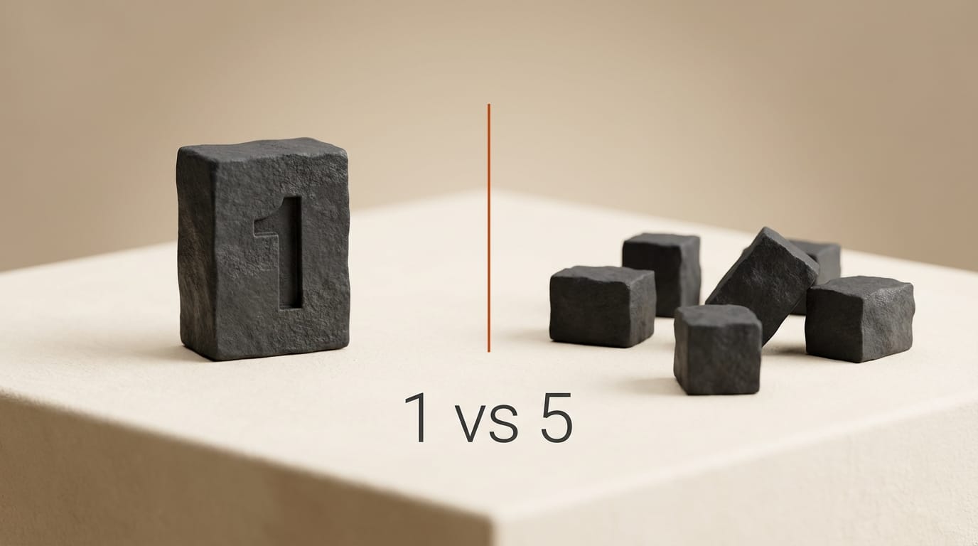 Side-by-side comparison of DaVinci Resolve single application versus Adobe multi-app creative suite