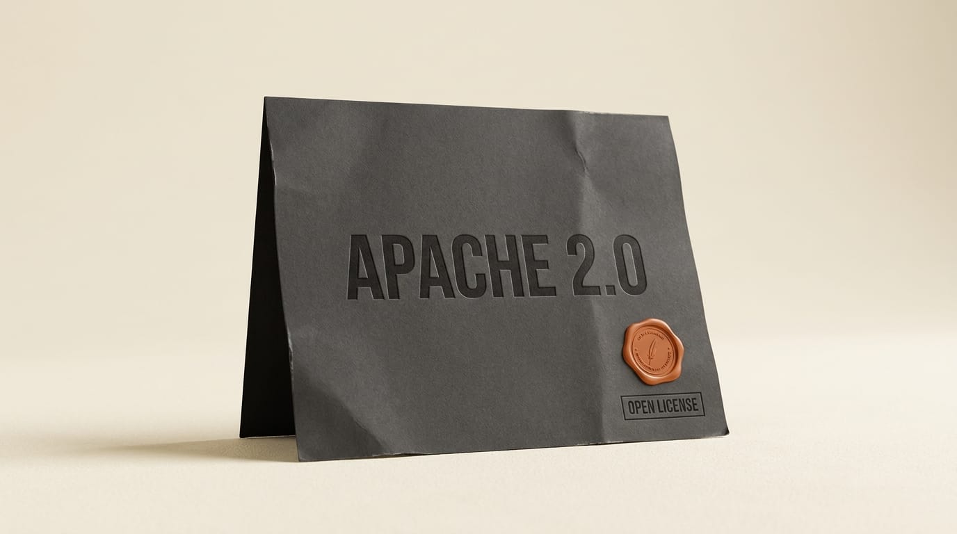 Apache 2.0 open license unlocks commercial deployment