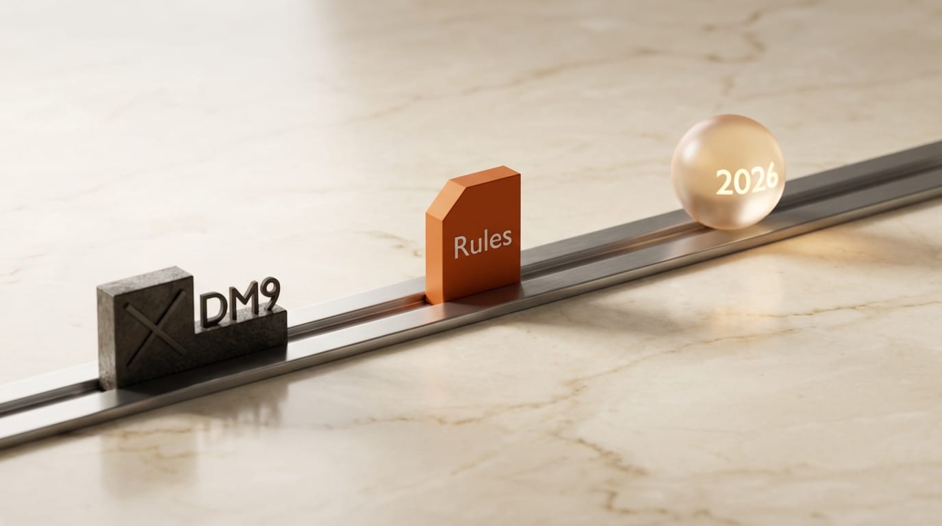 Timeline from DM9 scandal through new AI Craft category to Dream Brief finalists