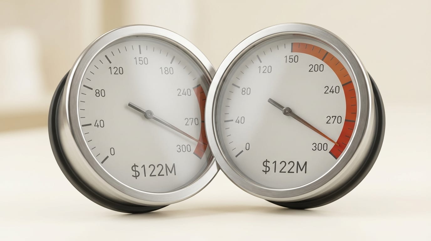 WGA health fund financial pressure showing rising costs versus falling contributions 2020 to 2025