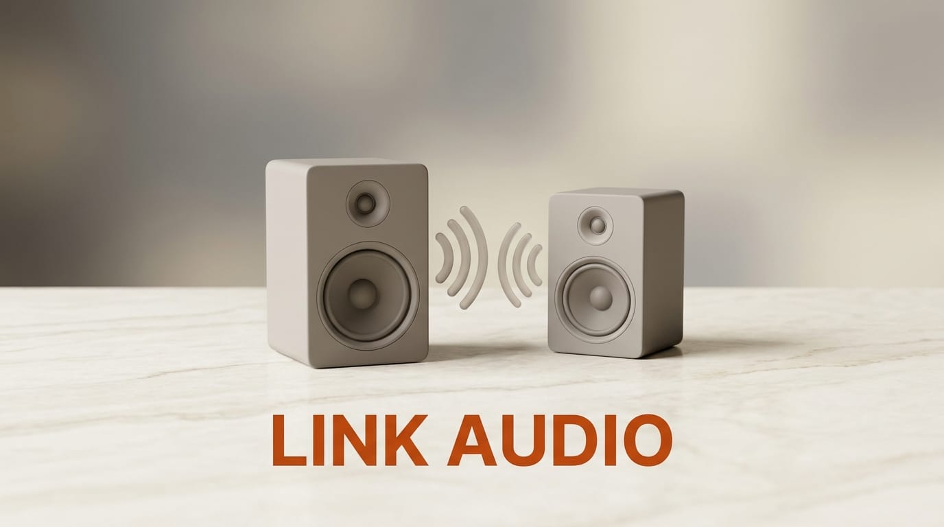 Link Audio streams audio between two devices
