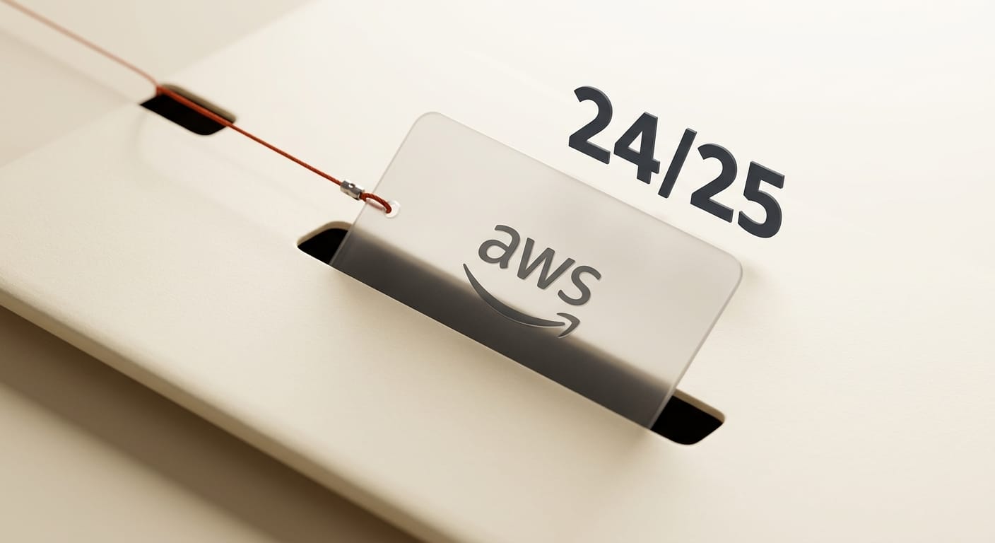 AWS credential key being exfiltrated with 24 of 25 success rate