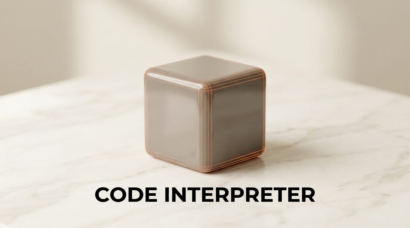 ChatGPT Code Interpreter for 3D