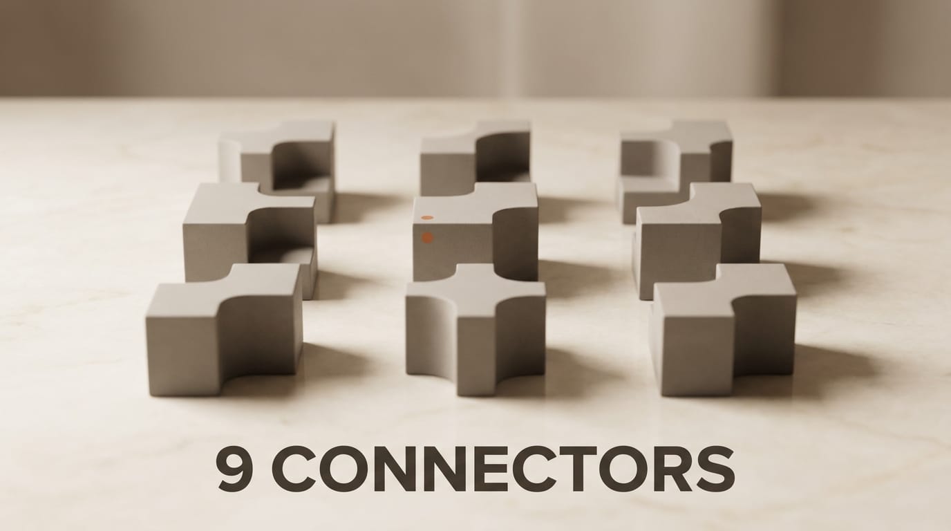9 connectors at launch: Gmail, Calendar, Drive, OneDrive, Outlook, SharePoint, Notion, Slack, HubSpot