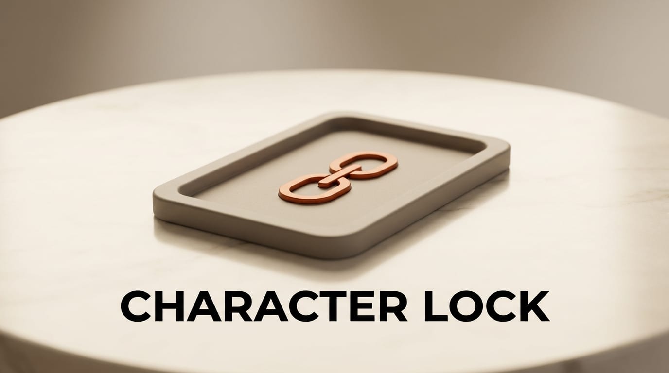 Midjourney character reference lock