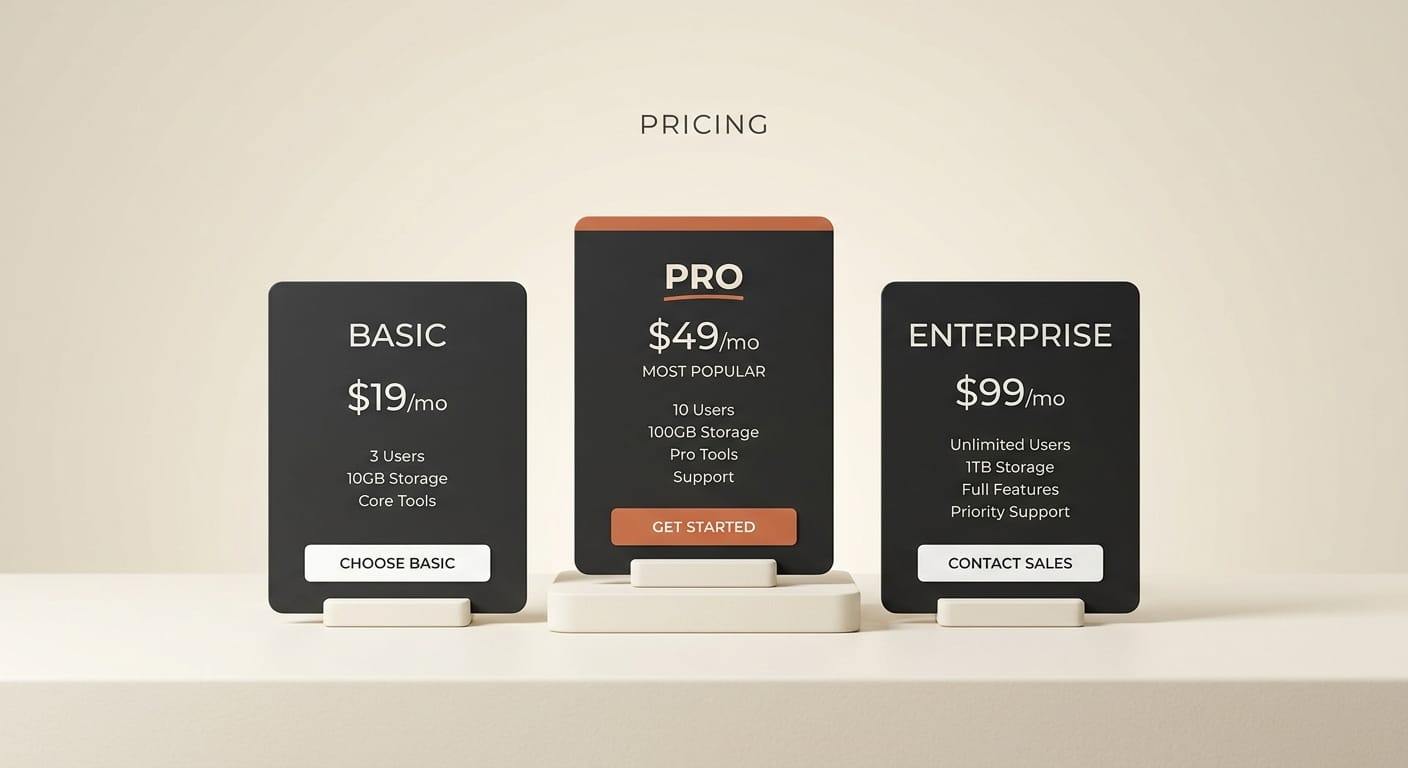 Mistral Vibe pricing comparison across tiers