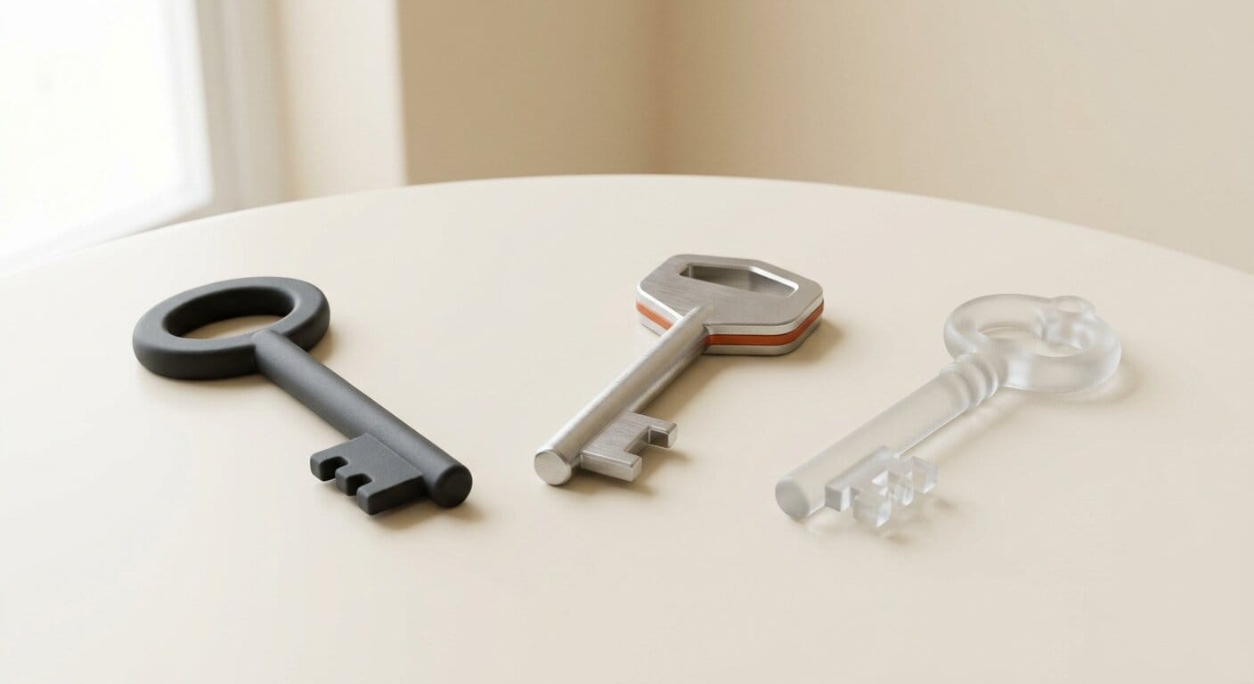 Three key icons representing Gemini Omni key takeaways