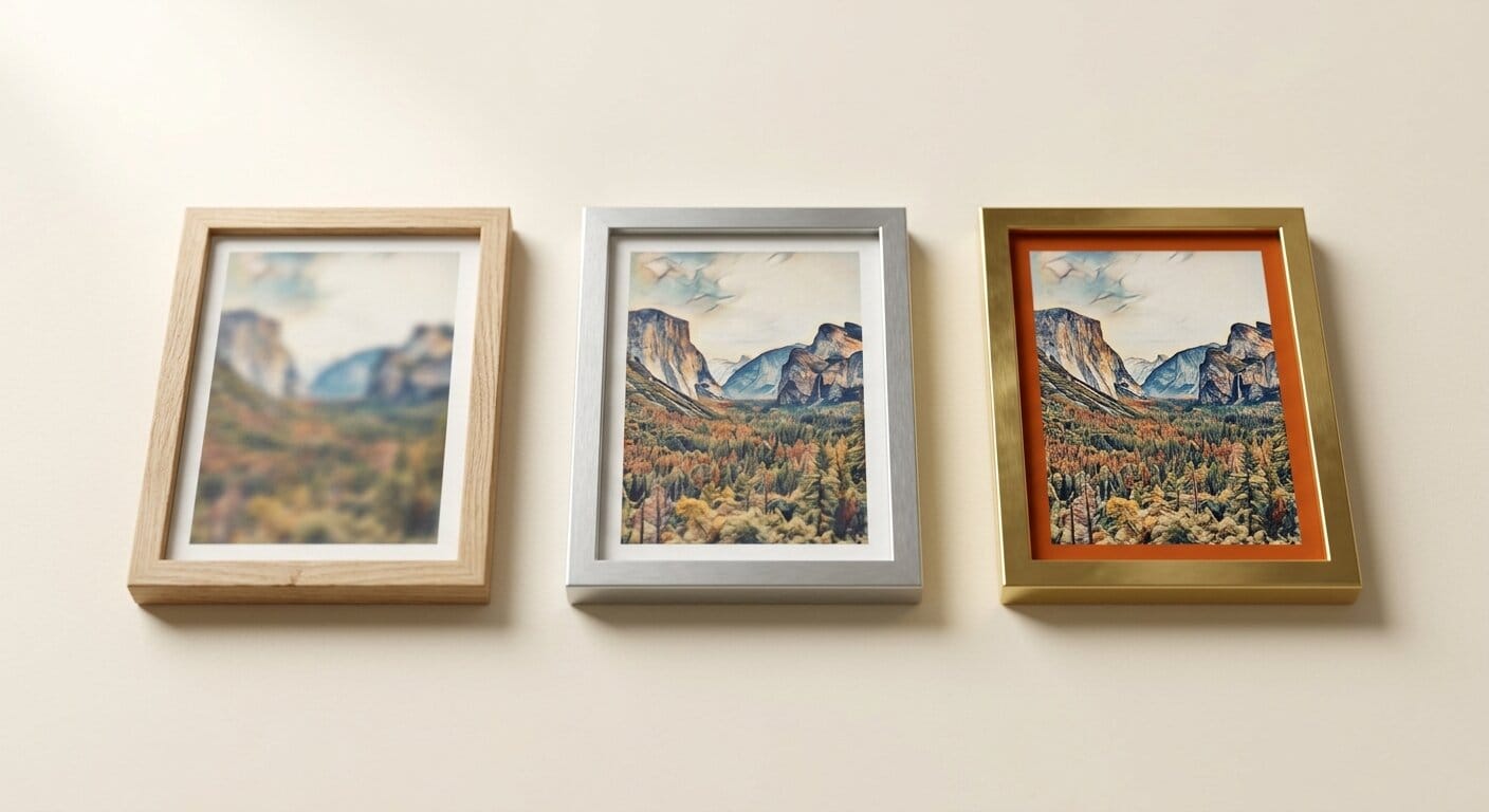 Three style transfer results showing quality comparison