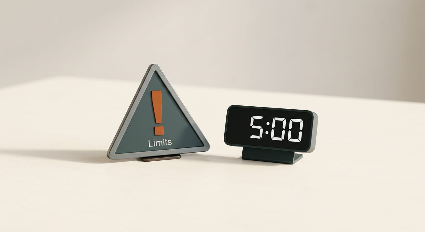 Snipforge free tier limitations with 5 minute video cap
