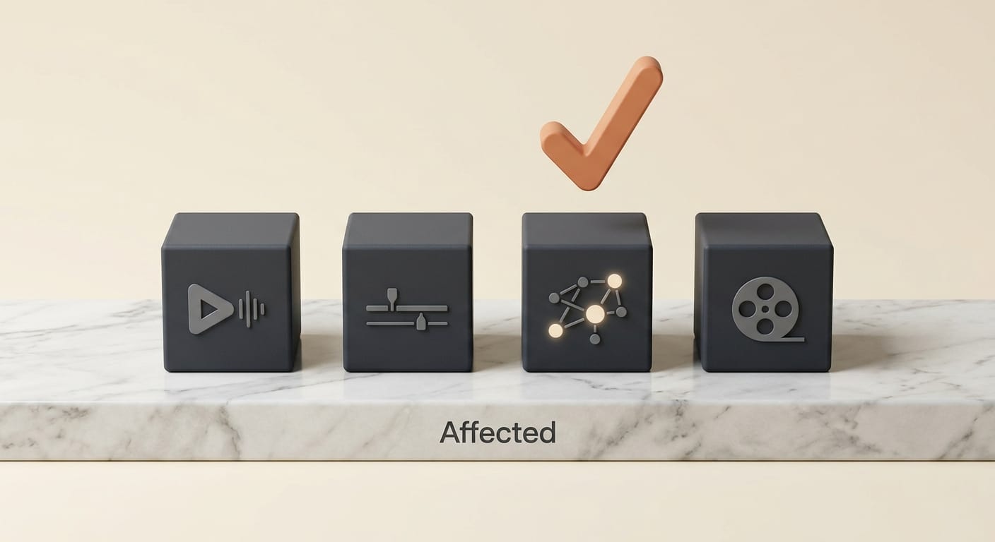 AI video tools and formats affected by YouTube auto-labeling