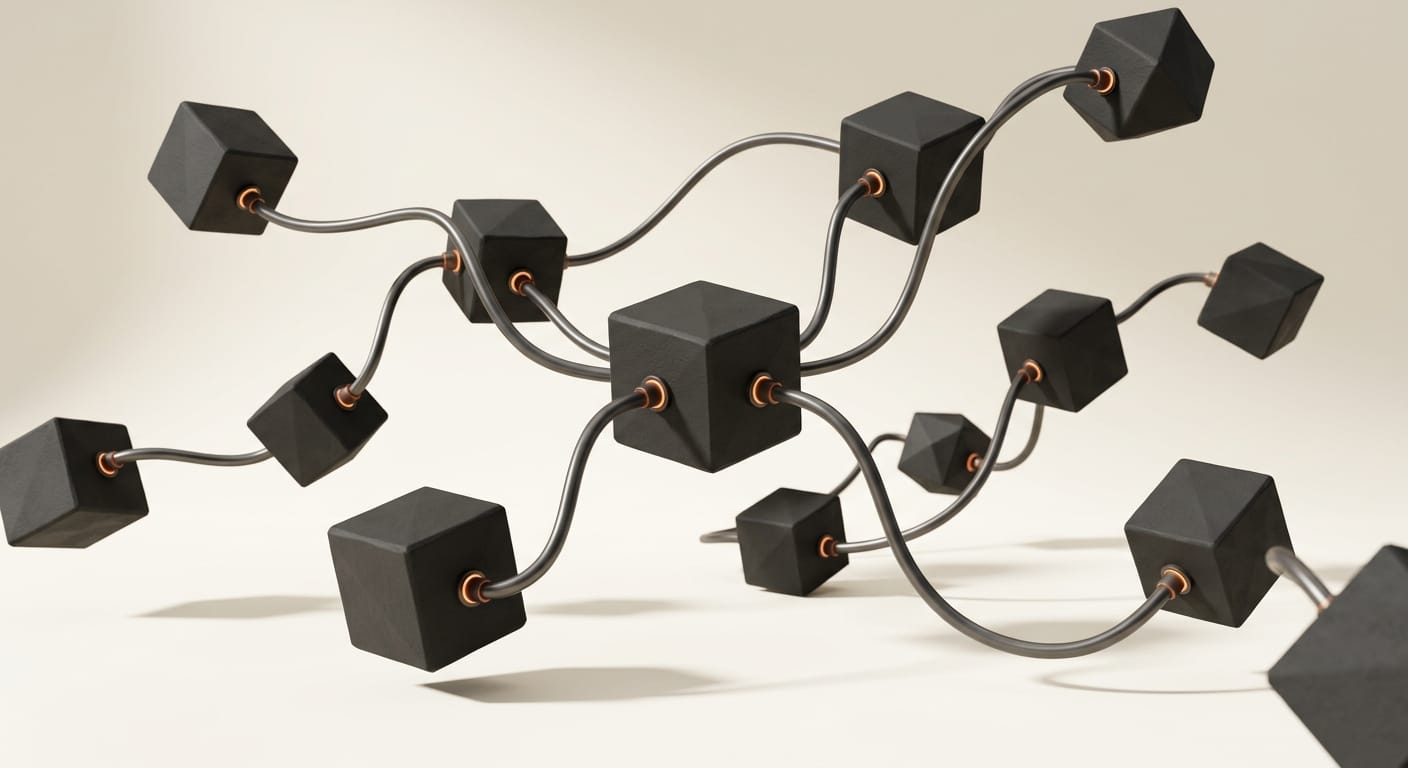 The ComfyUI node graph with new nodes