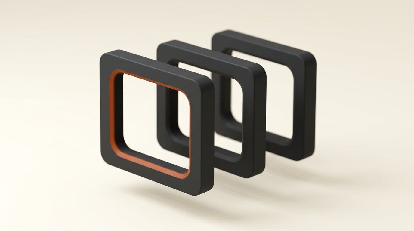 3D render of film frames representing animating reference-locked shots in Runway