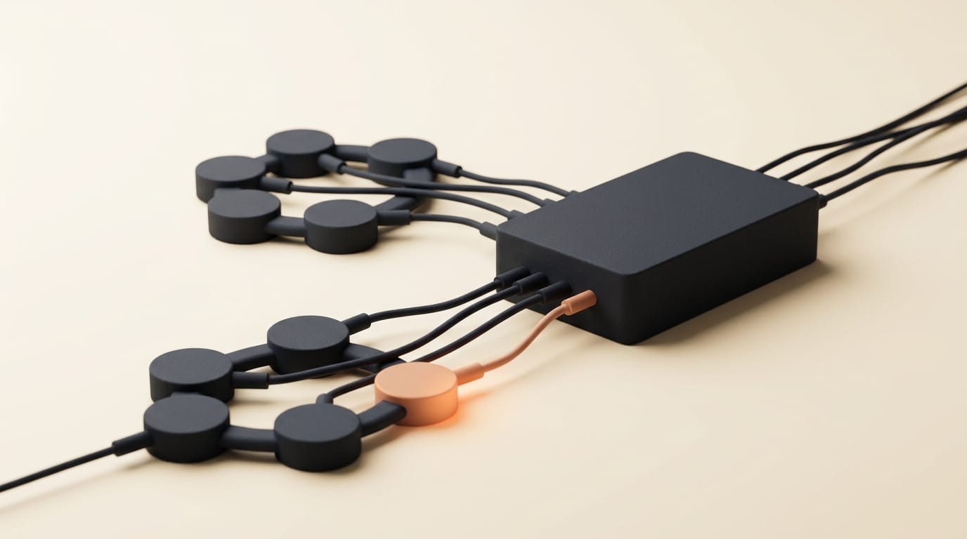 Developer wiring an open-weights coding model into an agent workflow