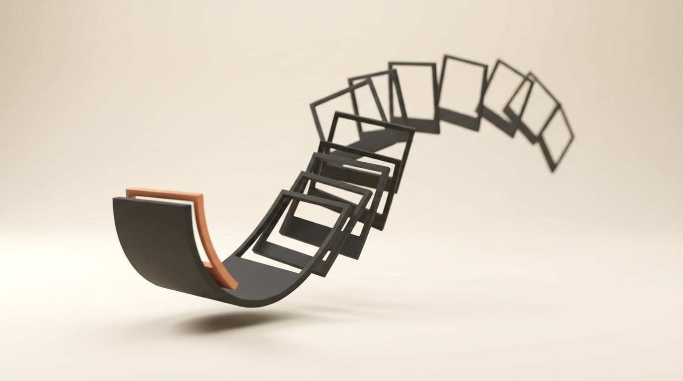 A still frame unfurling into motion, representing image-to-video generation