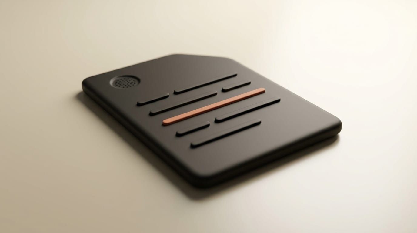 Subtitle file generated from an audio recording with speaker labels