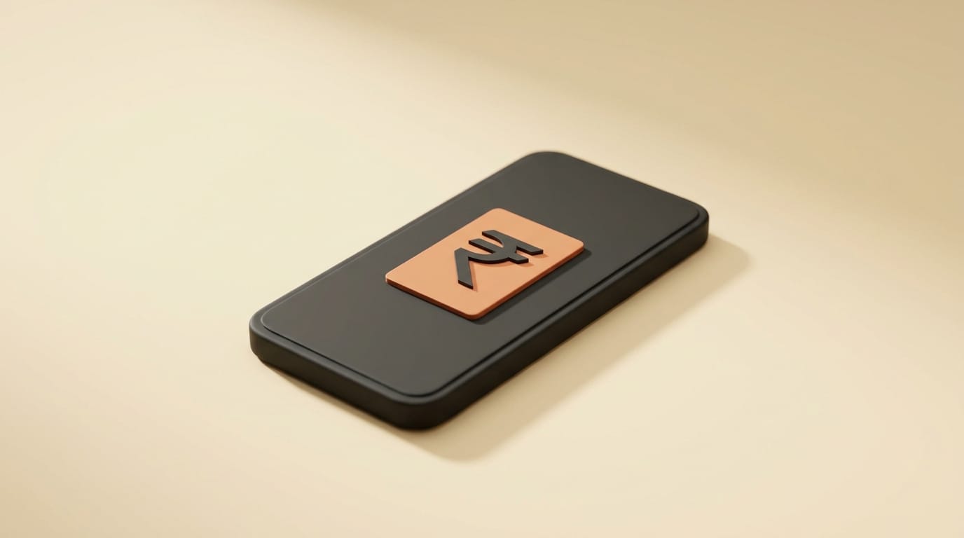 Claude app showing rupee pricing on a phone in India