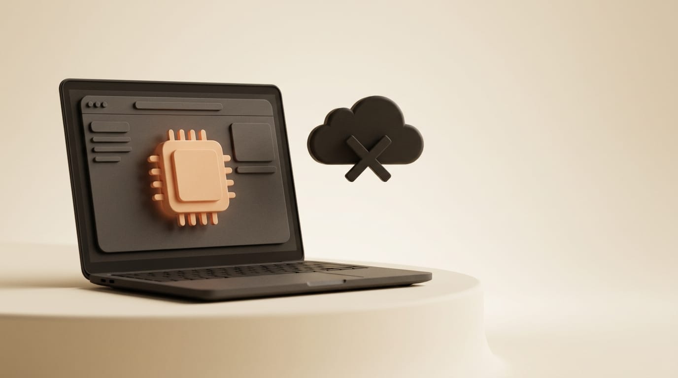 Diagram of local, LM Link, and Secure Cloud execution modes