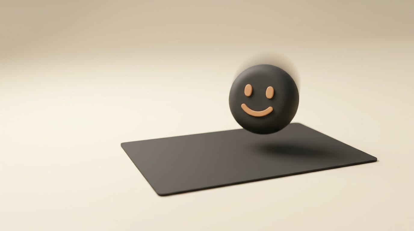 A 3D emoji used as a game asset inside a real-time engine