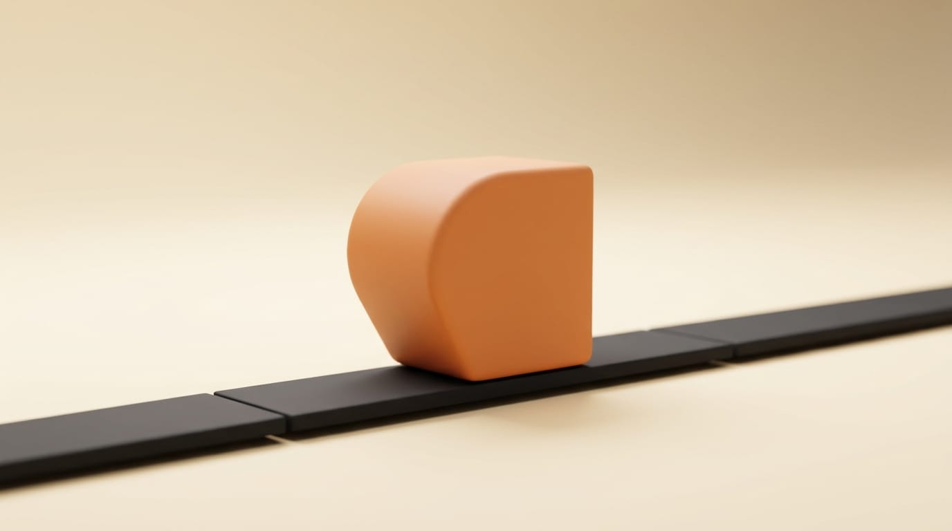 Editable AI-generated motion graphics title on a video timeline
