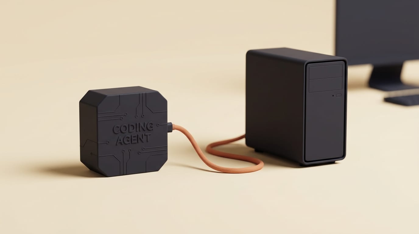 OpenCode terminal agent running against a local model endpoint