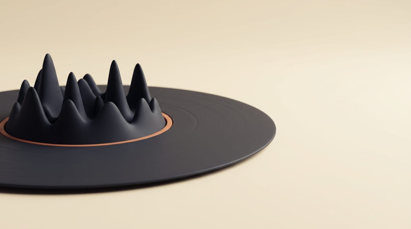 Suno Vinyl 12-inch black record with printed sleeve