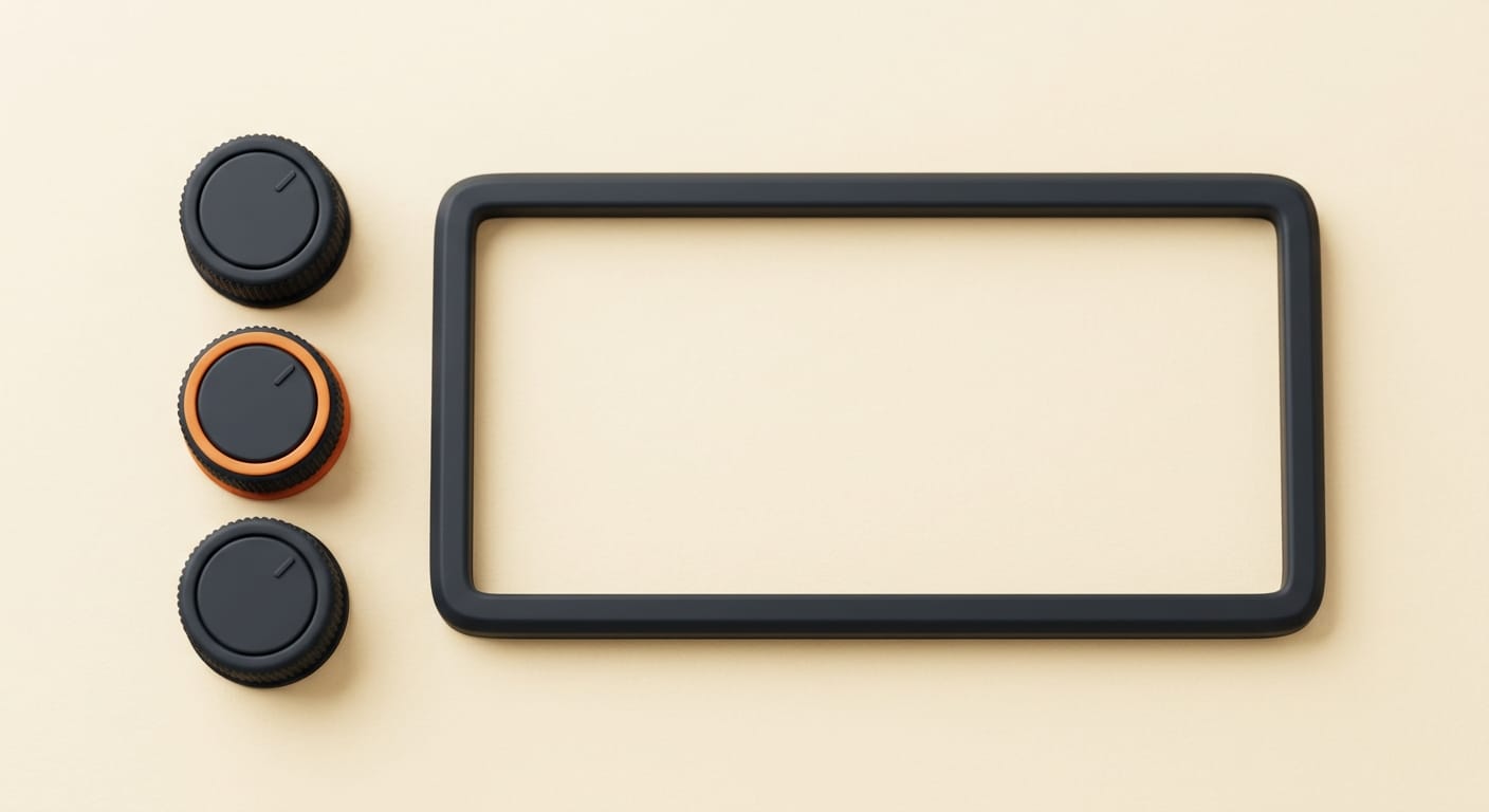 3D render of motion style, duration, and aspect-ratio controls