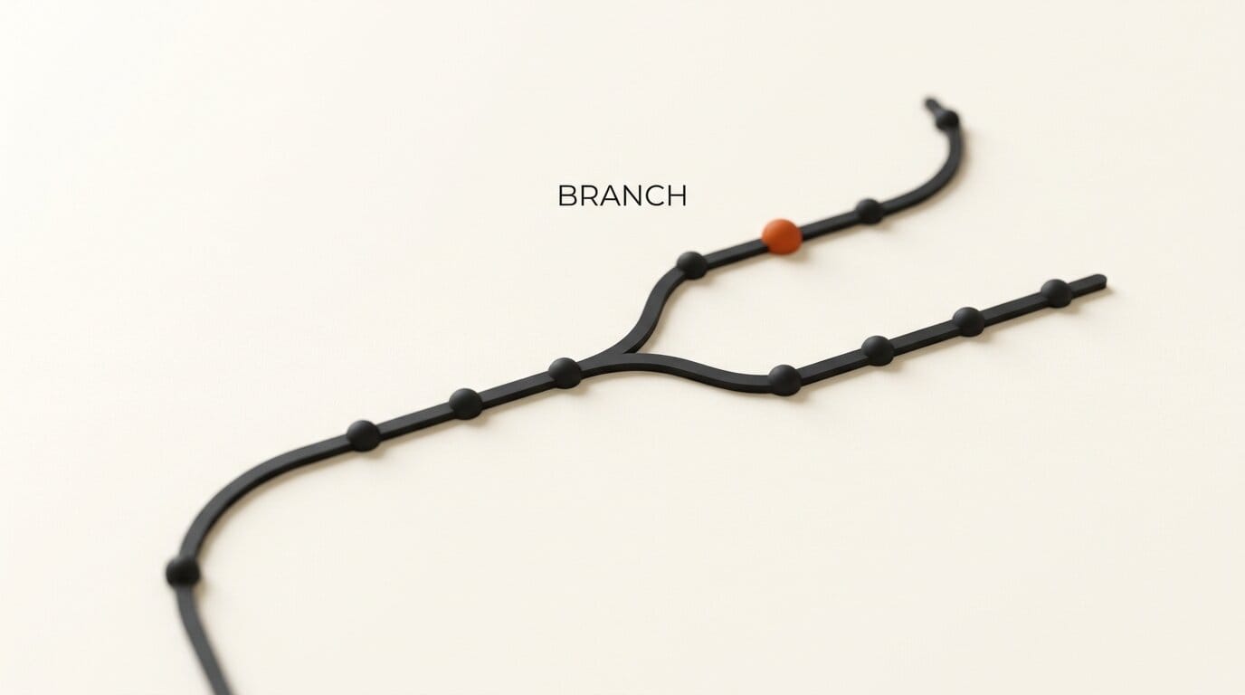 Trajectory view showing an agent run event stream that can be forked and replayed
