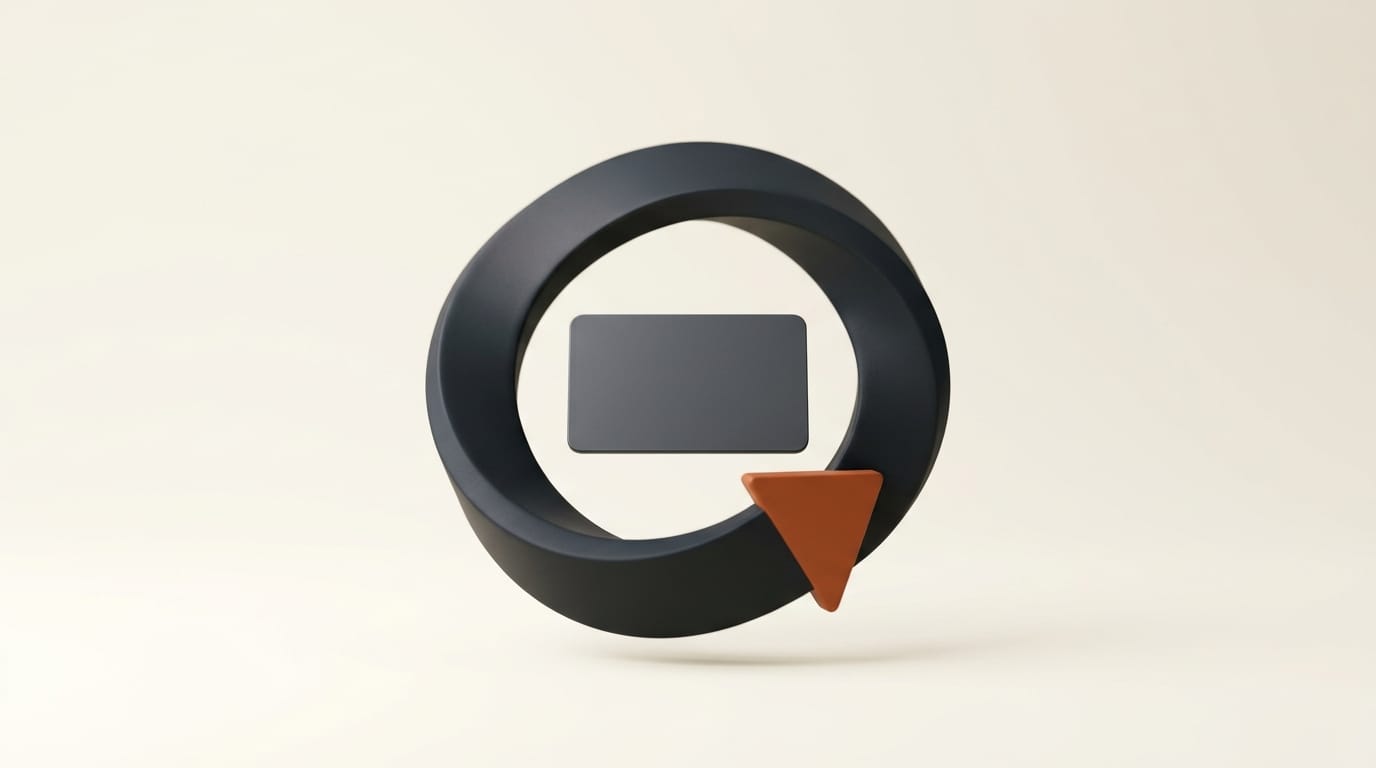 A fast iteration loop around an interface card, representing rapid concept exploration