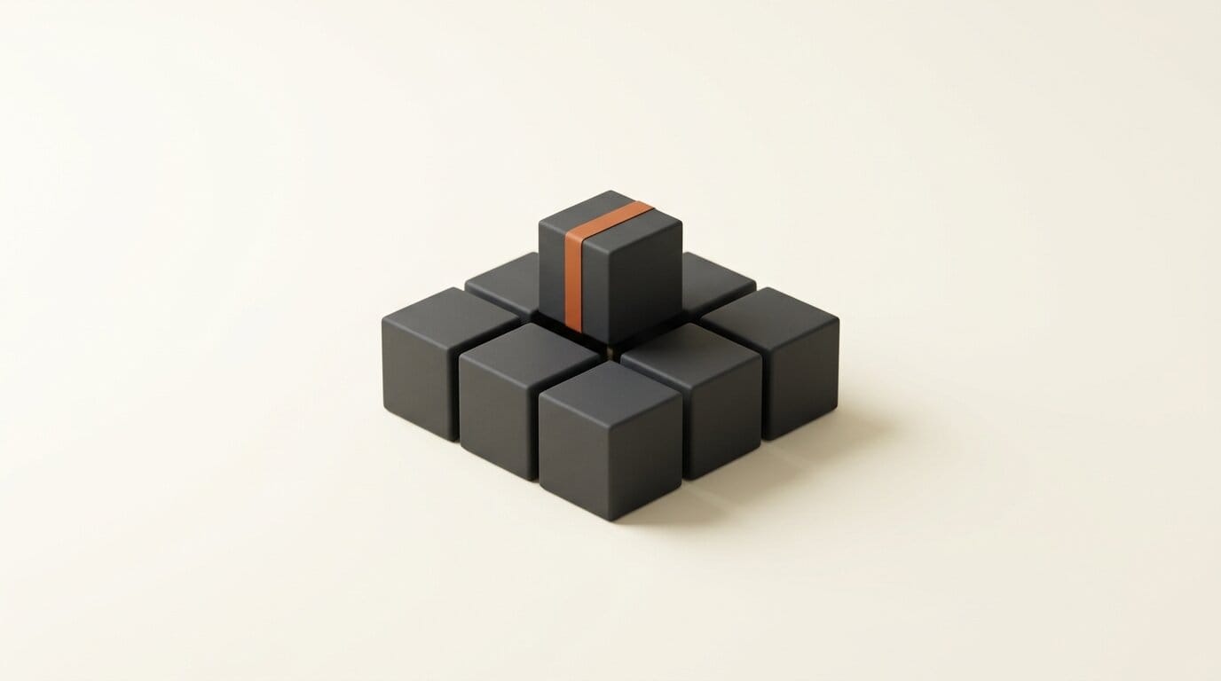 A single model core feeding two delivery surfaces, a client and a raw API