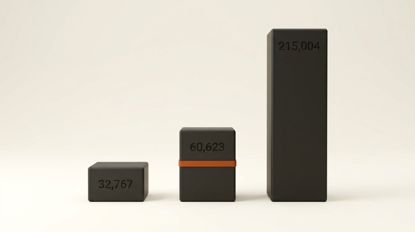 File size of a re-signed image: 32,767 bytes unsigned, 60,623 bytes re-signed without thumbnails, 215,004 bytes with them
