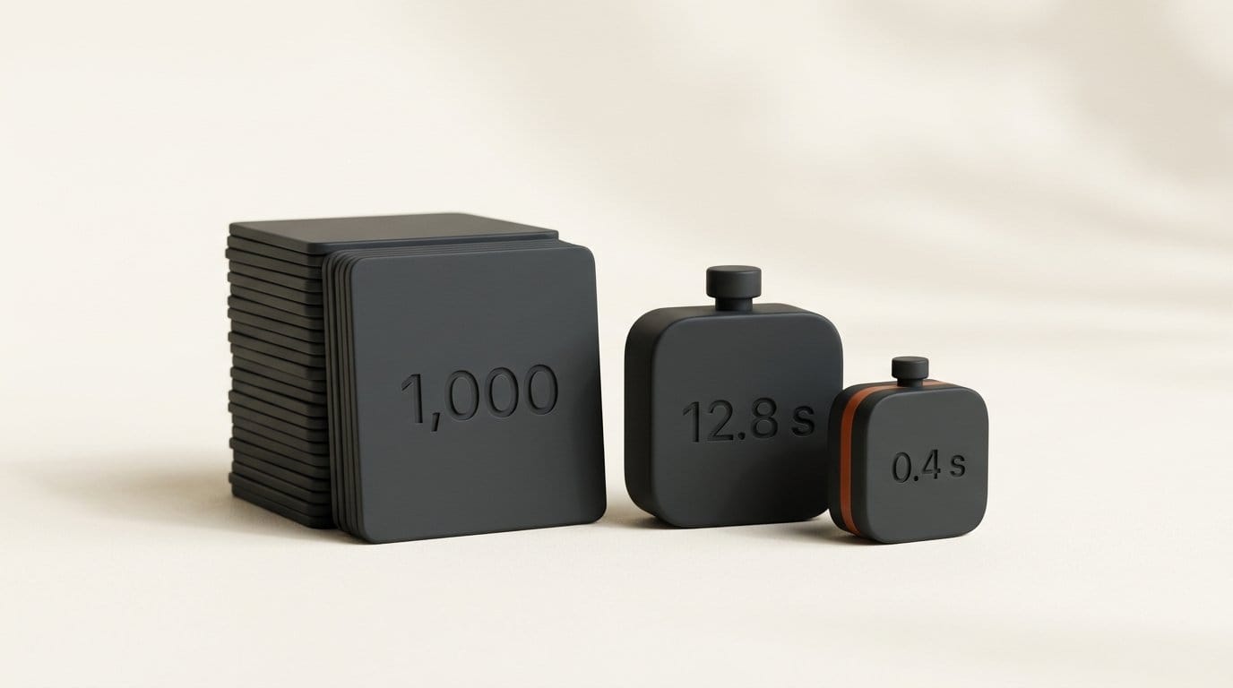 rclip indexing speed: 1,000 photos in 12.8 seconds and a search in 0.4 seconds on a CPU