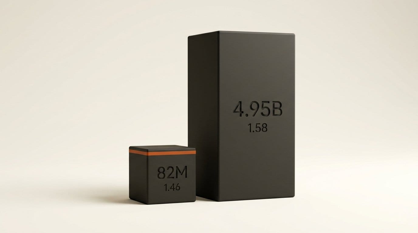 Kokoro-82M at 82 million parameters scores 1.46 WER, better than the 4.95 billion parameter Fish Audio S2 Pro at 1.58