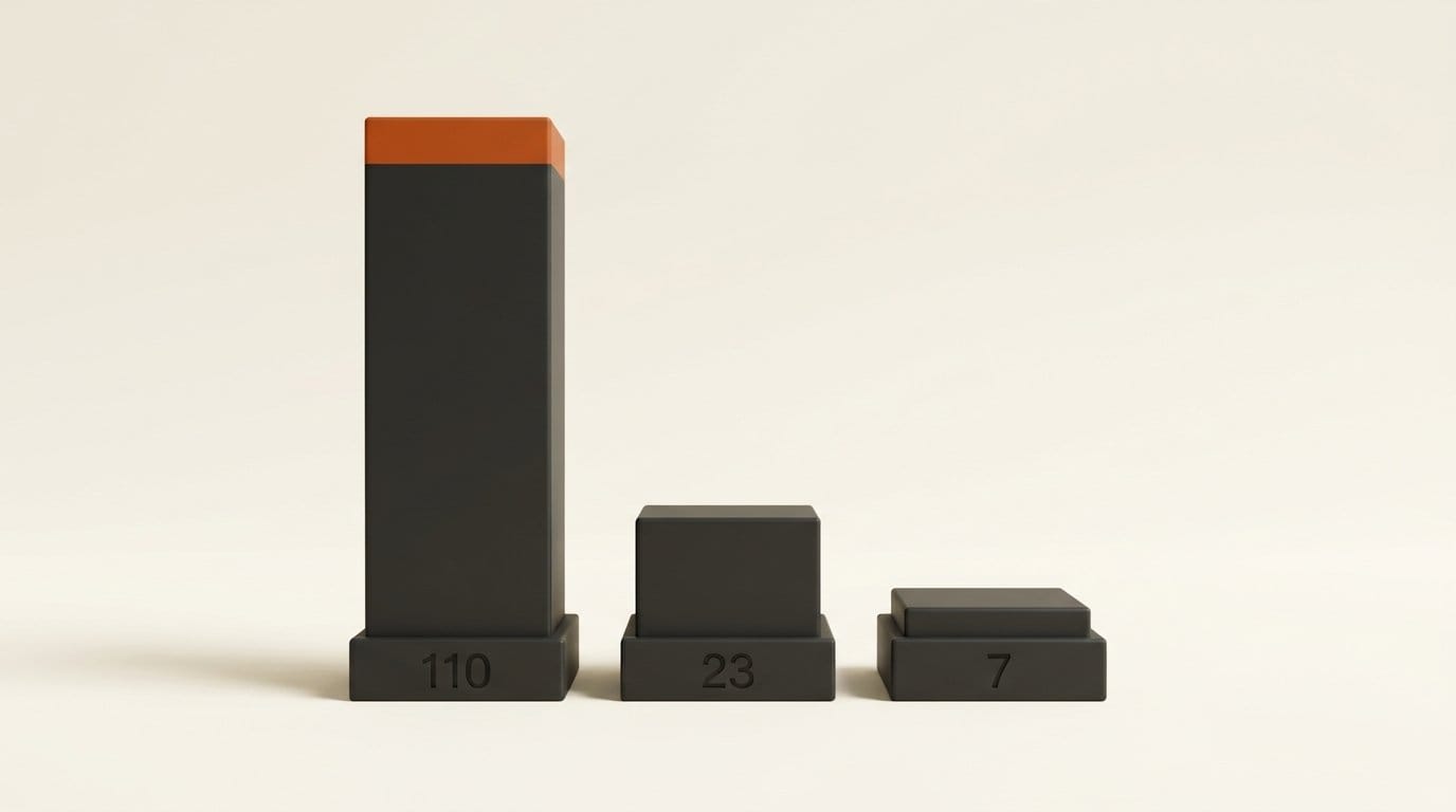 Across 17 open 3D model families: 110 community models, 7 LoRAs, 23 new in the past 30 days