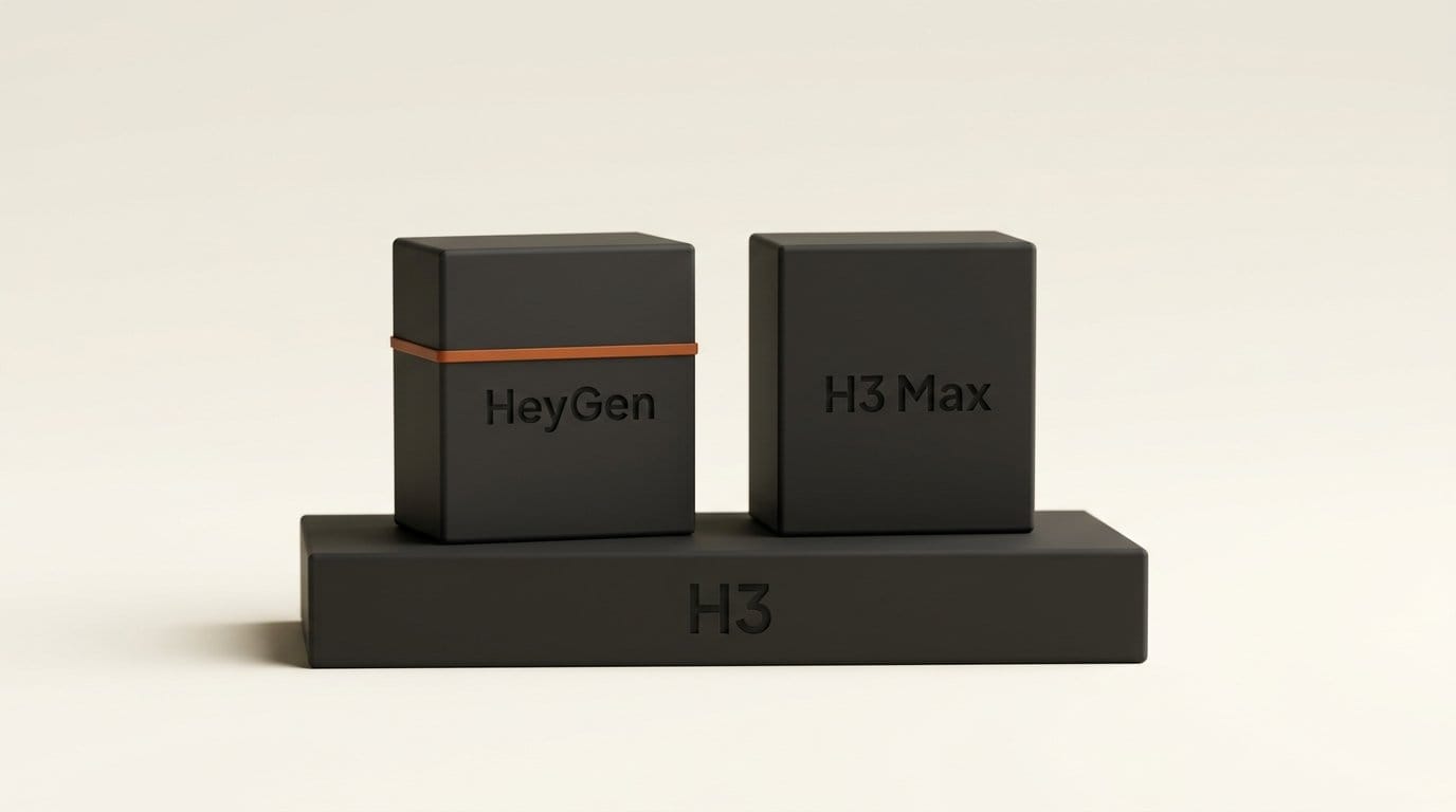 MiniMax H3 as the shared base for two post-trained models, HeyGen Video 1 and fal's H3 Max