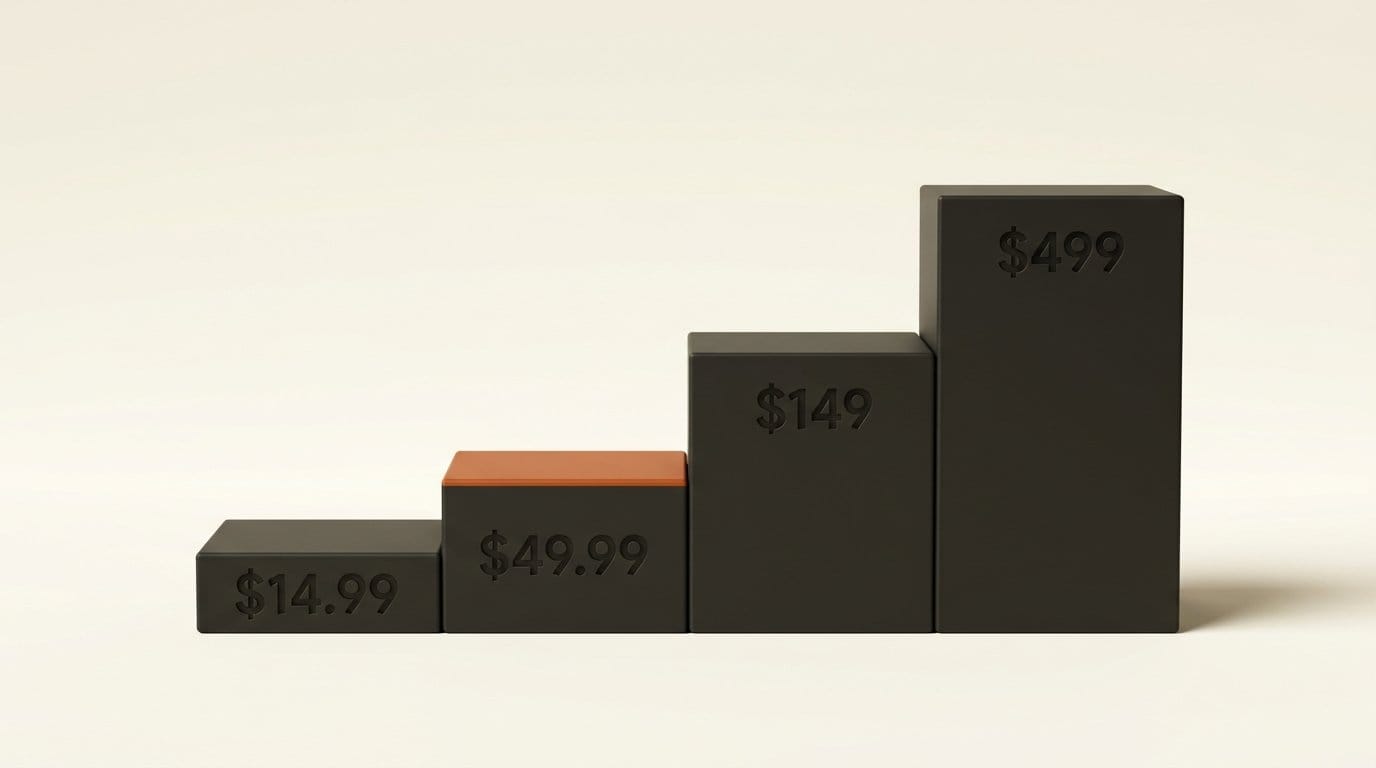 Meta One creator plan prices per month: $14.99 Essential, $49.99 Advanced, $149 Expert, $499 Max; Edits Plus is not priced yet