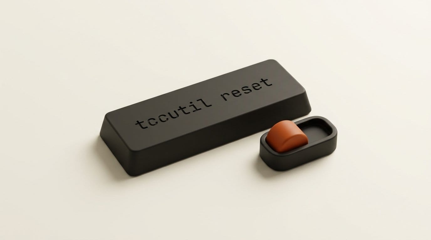 Revoking Full Disk Access with tccutil reset or the System Settings switch