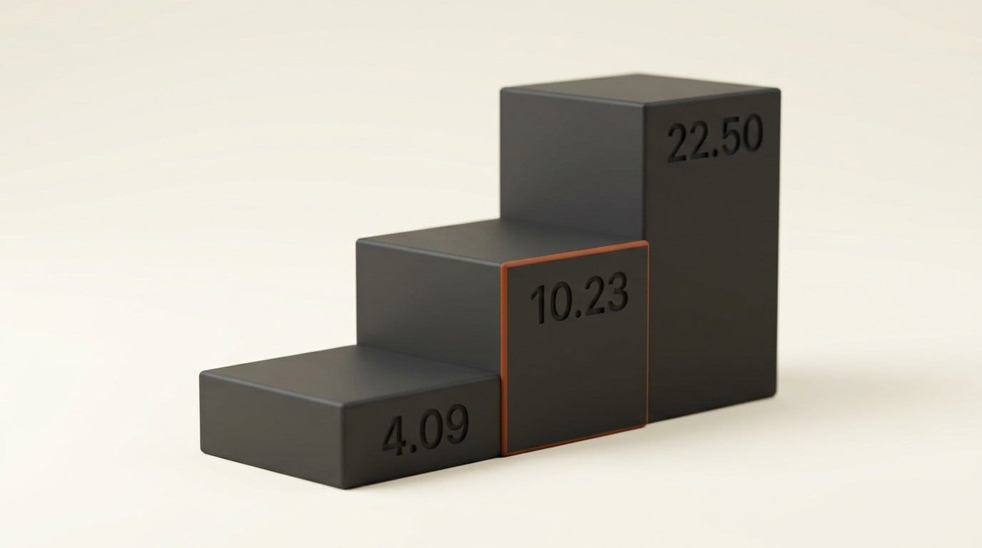 llama.cpp memory-fit ceilings: 4.09 GB file for 8 GB, 10.23 GB for 16 GB, 22.50 GB for 32 GB