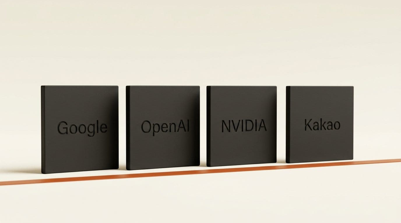 The four SynthID partners whose AI output the detector can flag: Google, OpenAI, NVIDIA and Kakao