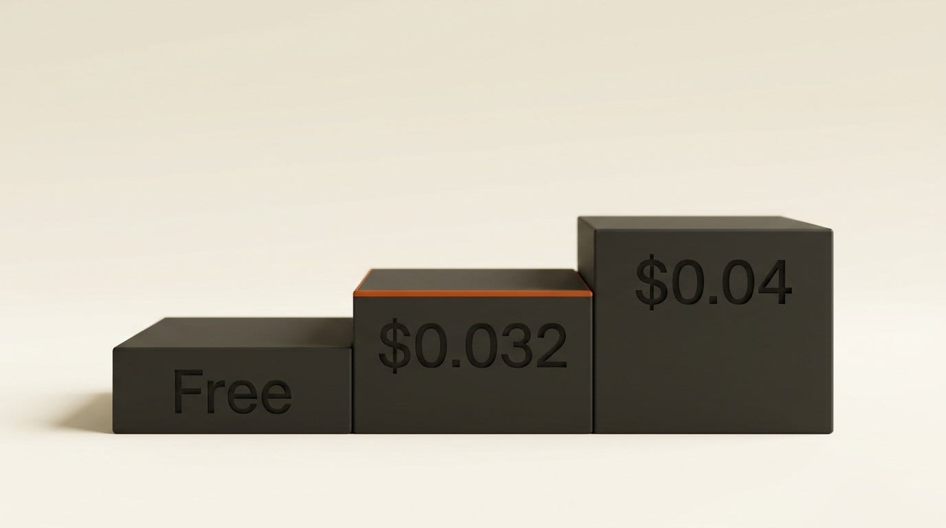 Ways to use Fibo 2.0: free demos, $0.032 per image on Bria, $0.04 per image on fal