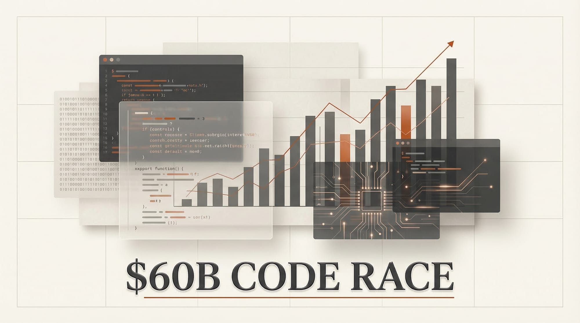 The $60B AI Coding Race: What It Means for Creators