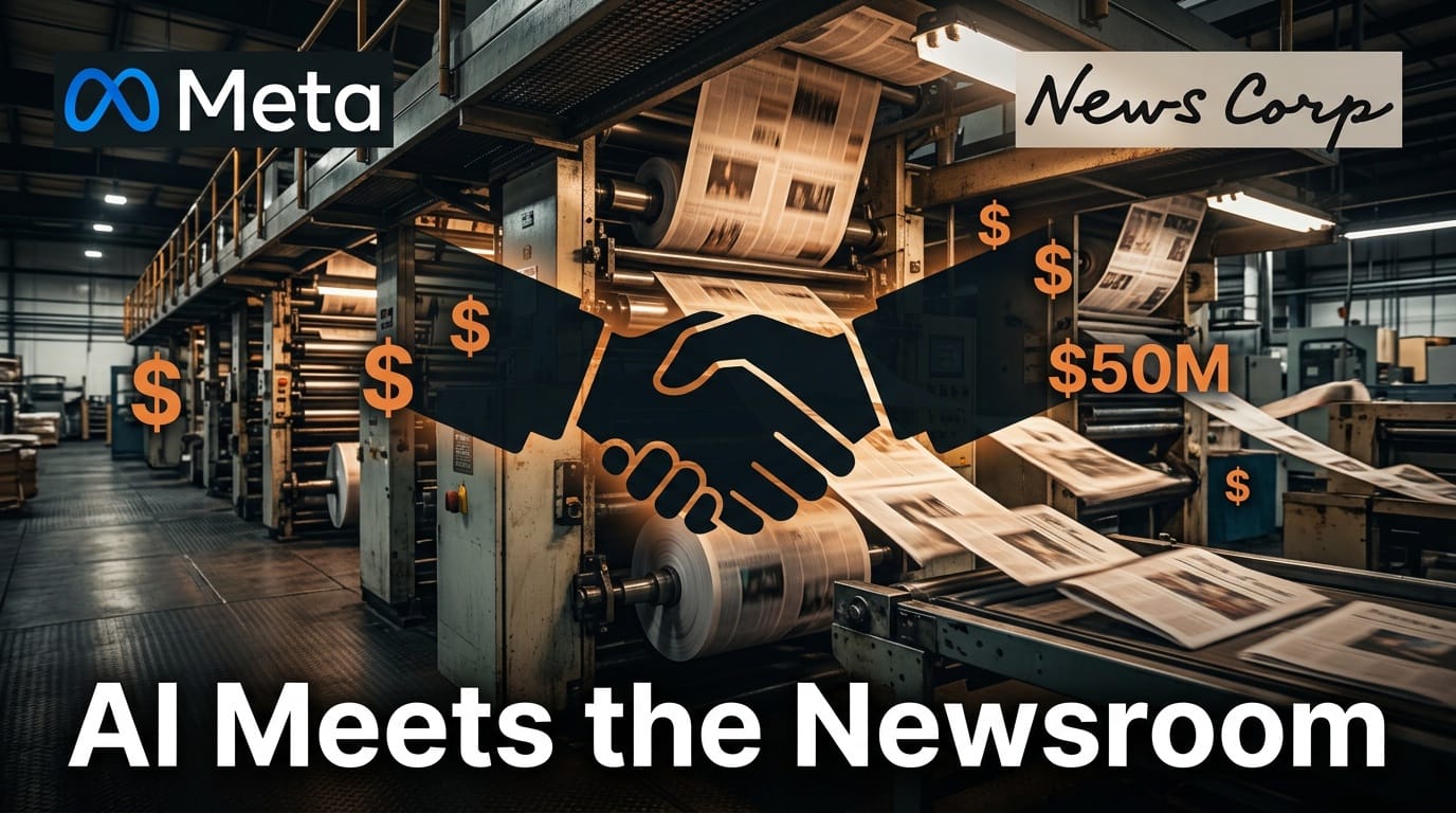 Meta Signs $50M-Per-Year AI Content Deal with News Corp