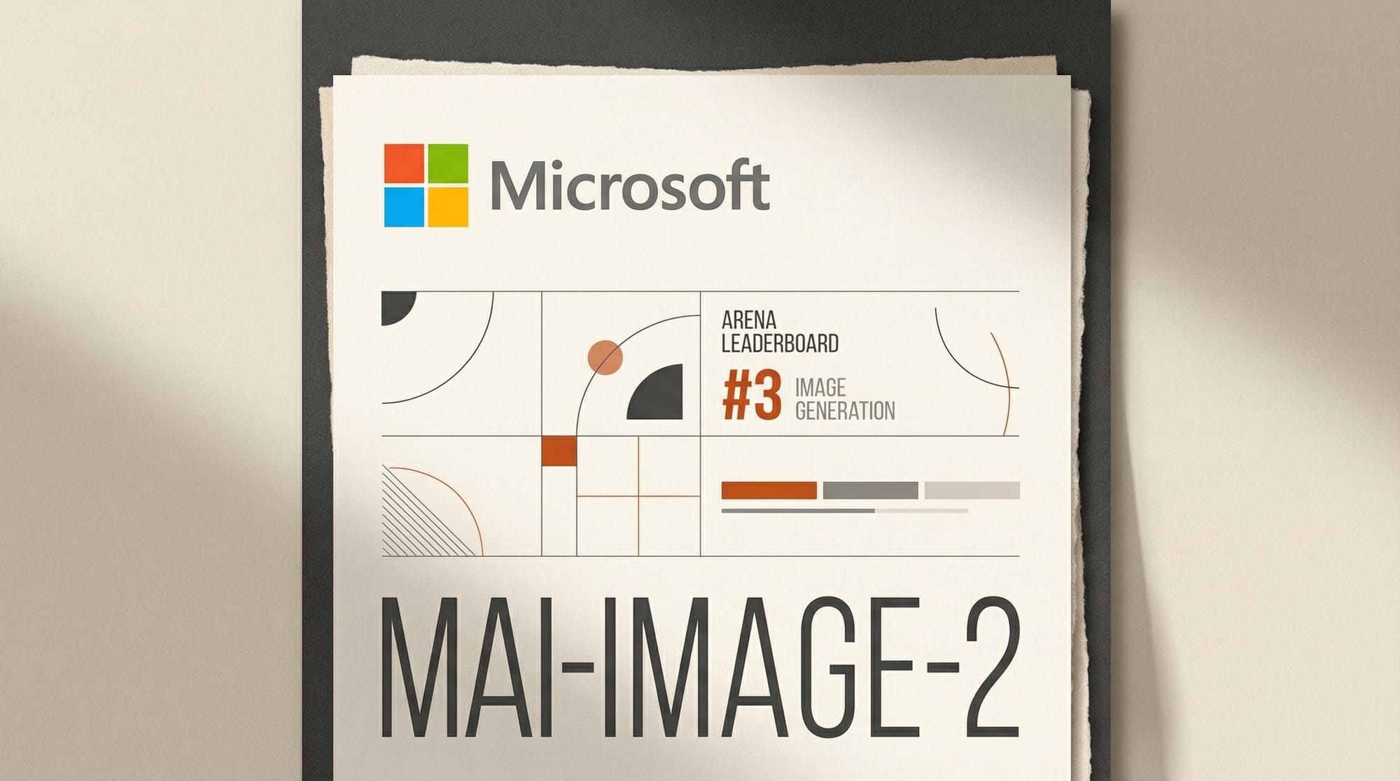 Microsoft MAI-Image-2 Debuts at No. 3 on Arena