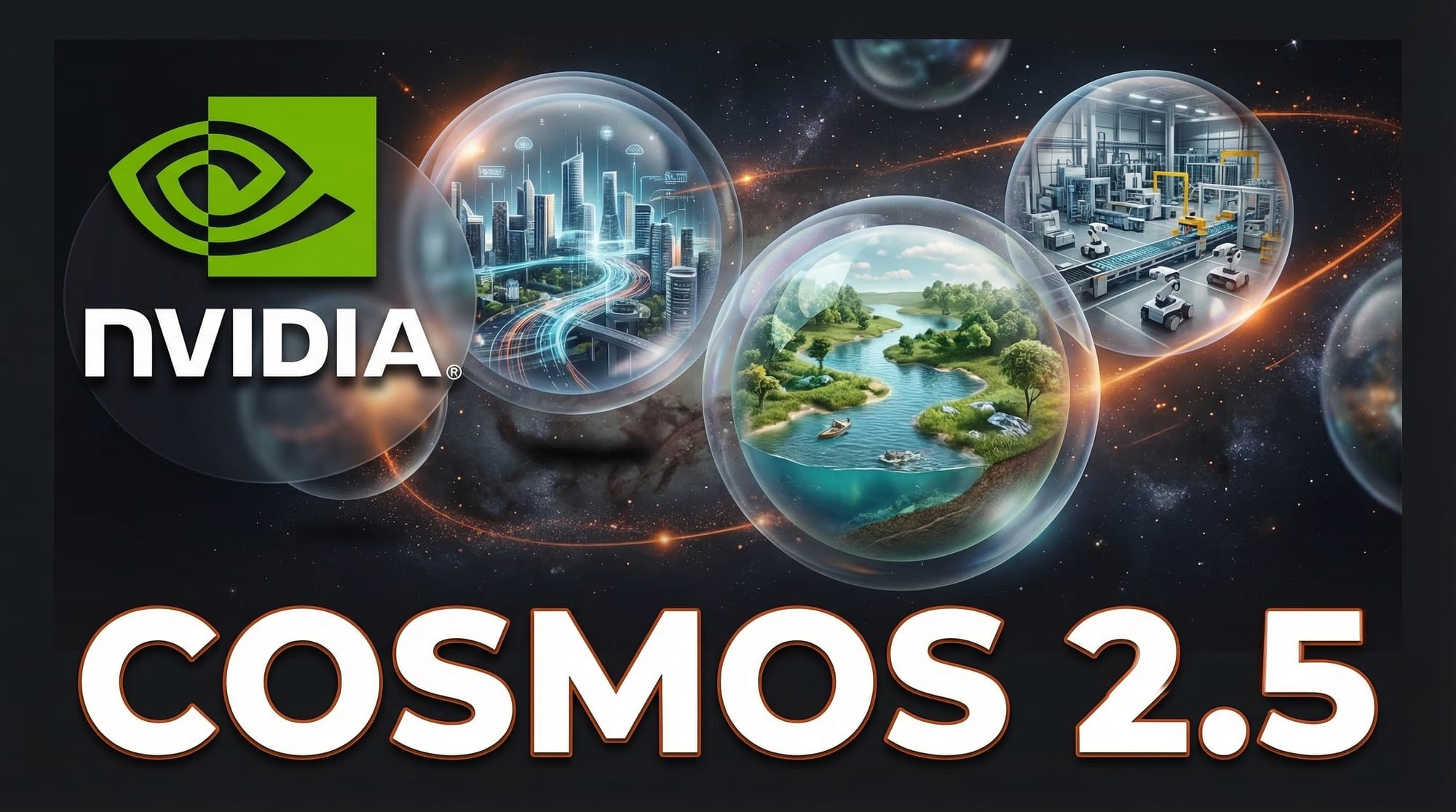 NVIDIA Cosmos 2.5 Adds Synthetic Video and Physical AI
