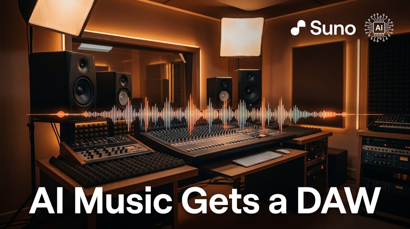 Suno V5 Studio Turns AI Music Into a Real DAW
