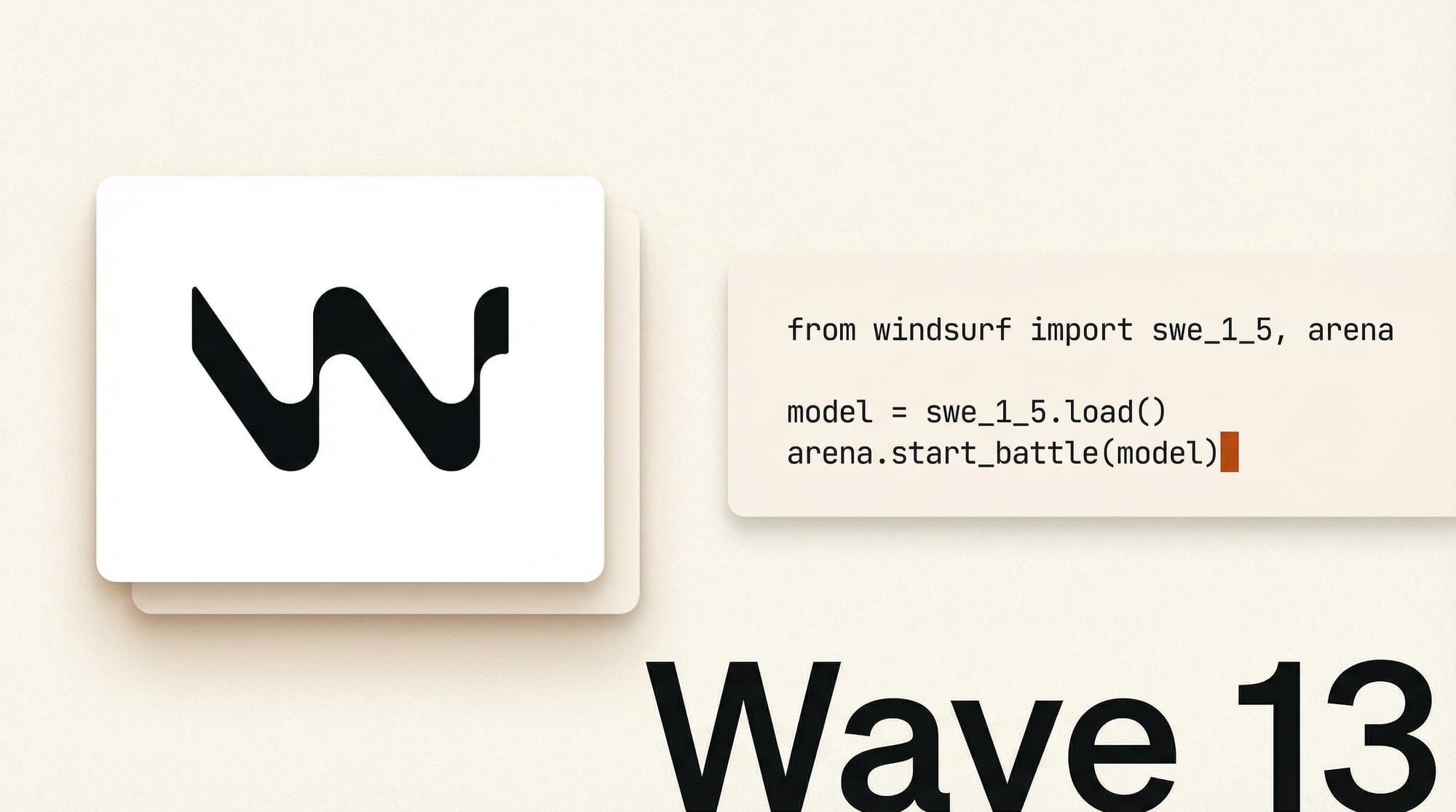 Windsurf Wave 13 Ships Free SWE-1.5 and Arena Mode