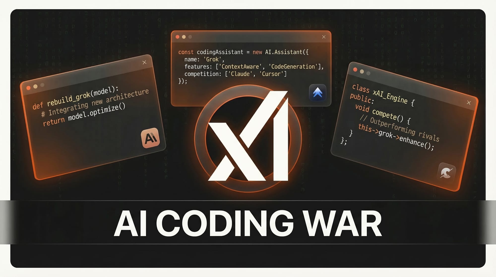 The AI Coding War: What xAI's Rebuild Means for Creators