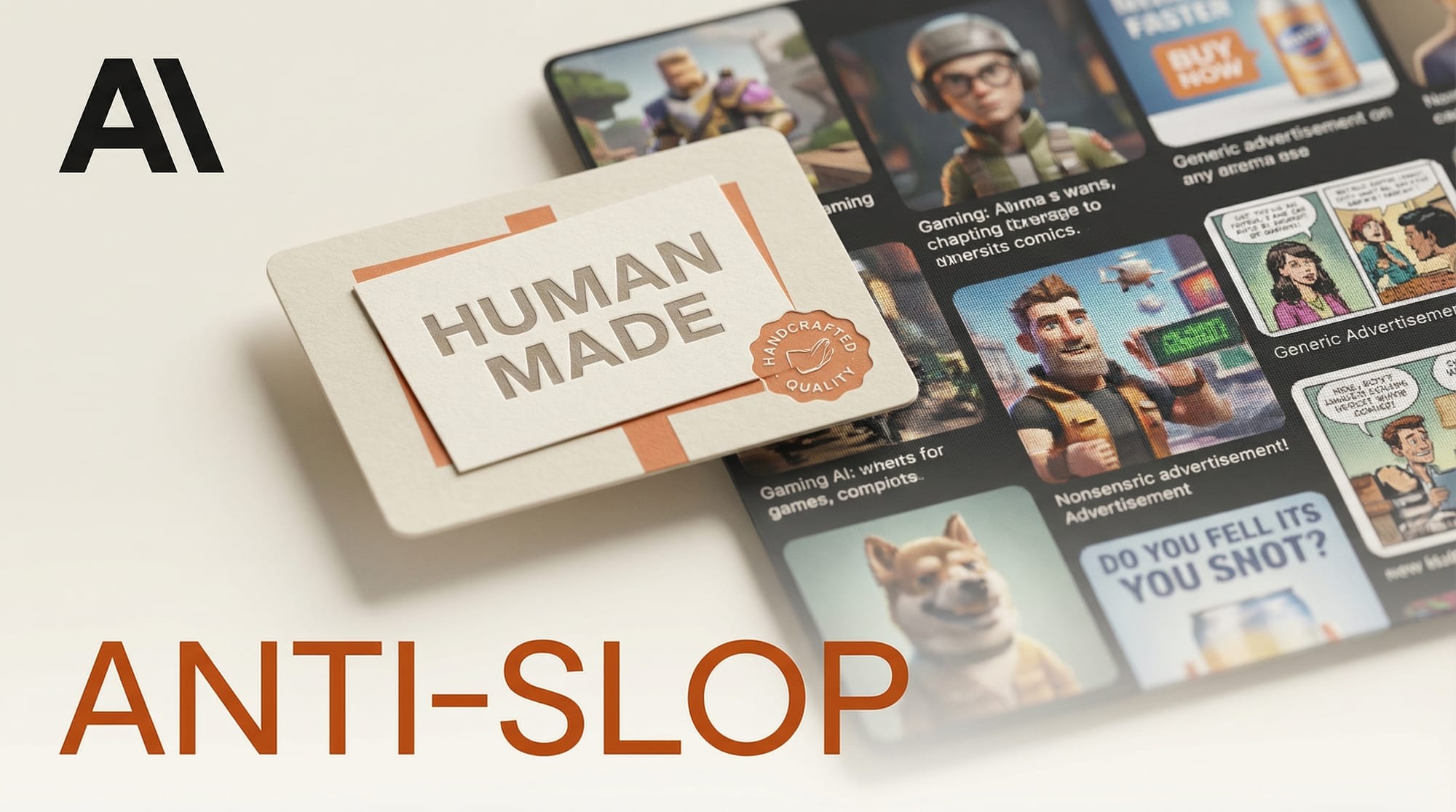 The Anti-Slop Movement Is Reshaping Creative AI